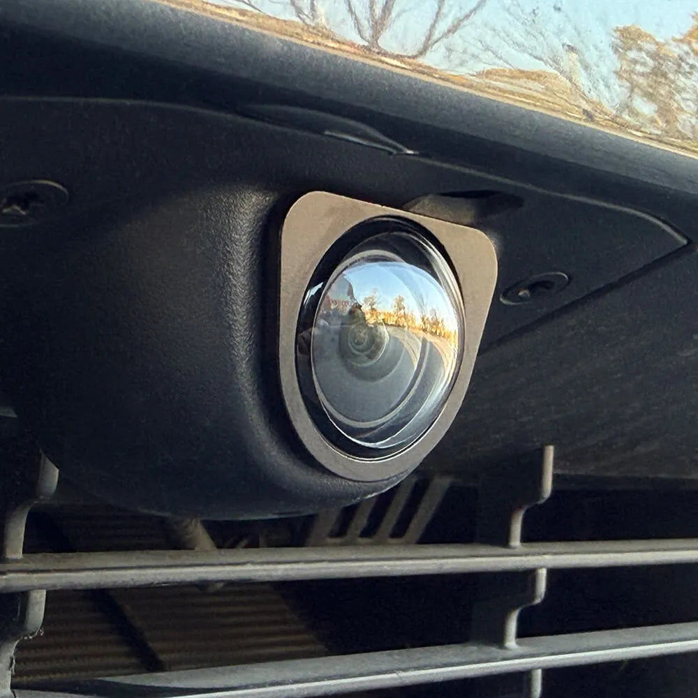 Precision Camera Lens Protector for Tesla Model 3 Highland & Model Y (Juniper/L) - Aluminum Alloy & Tempered Glass